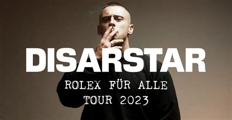 disarstar rolex für alle tour|Disarstar – ROLEX FÜR ALLE Lyrics .